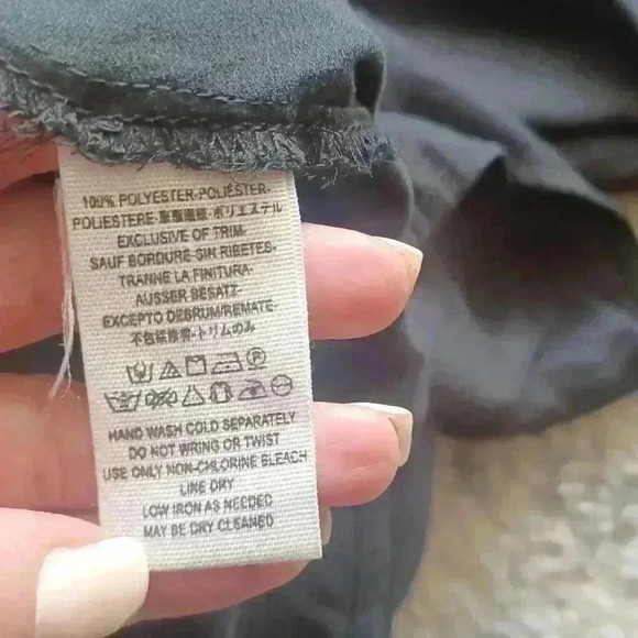 Free People Pebbled Don't Let Go Peasant Top S - Picture 12 of 14